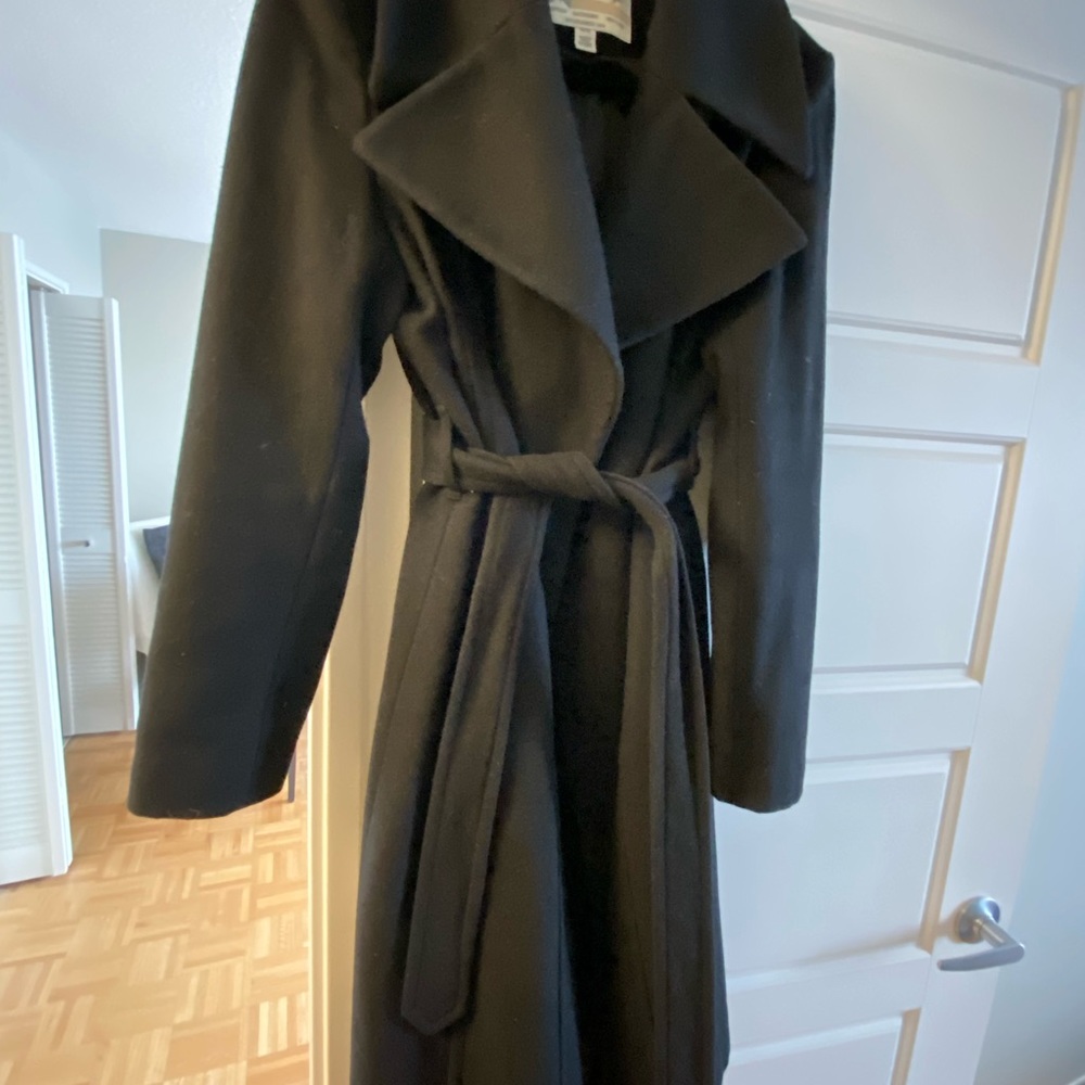 Wide Collar London Fog wool coat